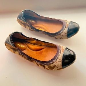 Coach balerina flats SOLD